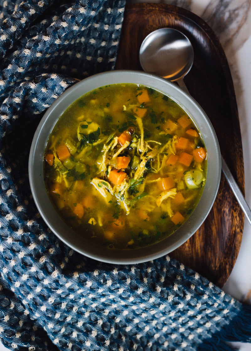 chicken soup (GF DF)